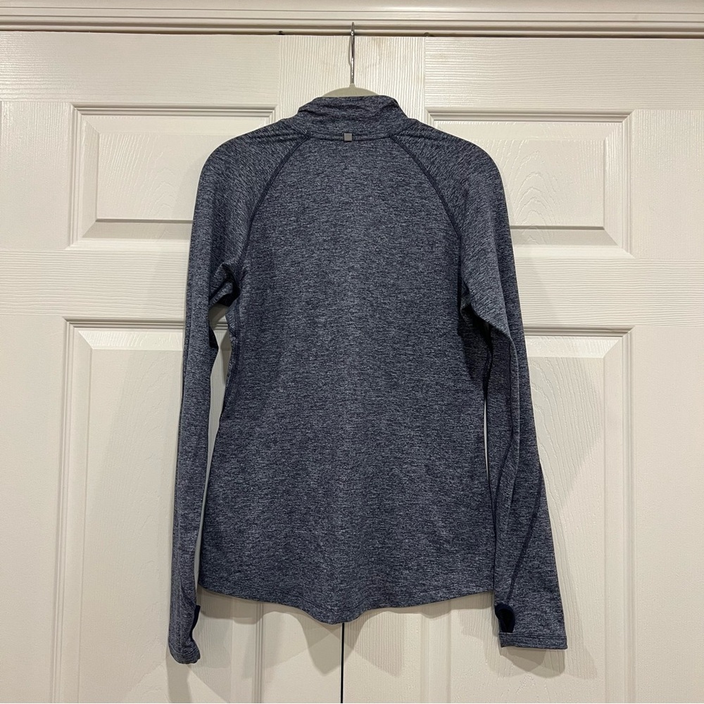 NIKE Villanova Dri-Fit Heathered Element 1/2 Zip Womens Size Medium - Picture 3 of 8